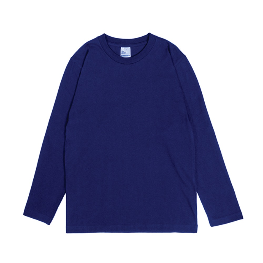 +82GALLERYEssential Long Sleeve Blue T-Shirt 16s