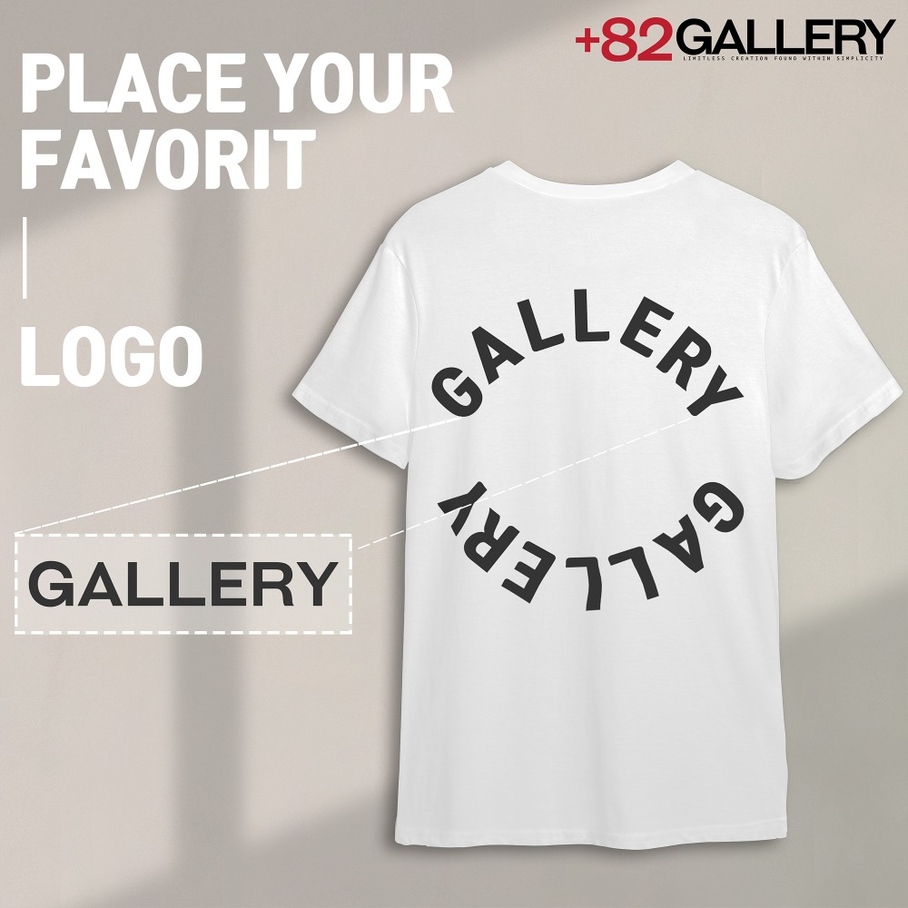 +82GALLERY+82GALLERY Dual-arch T-shirt