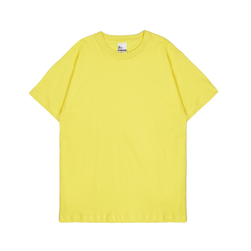 82갤러리 에센셜노란색30수티셔츠